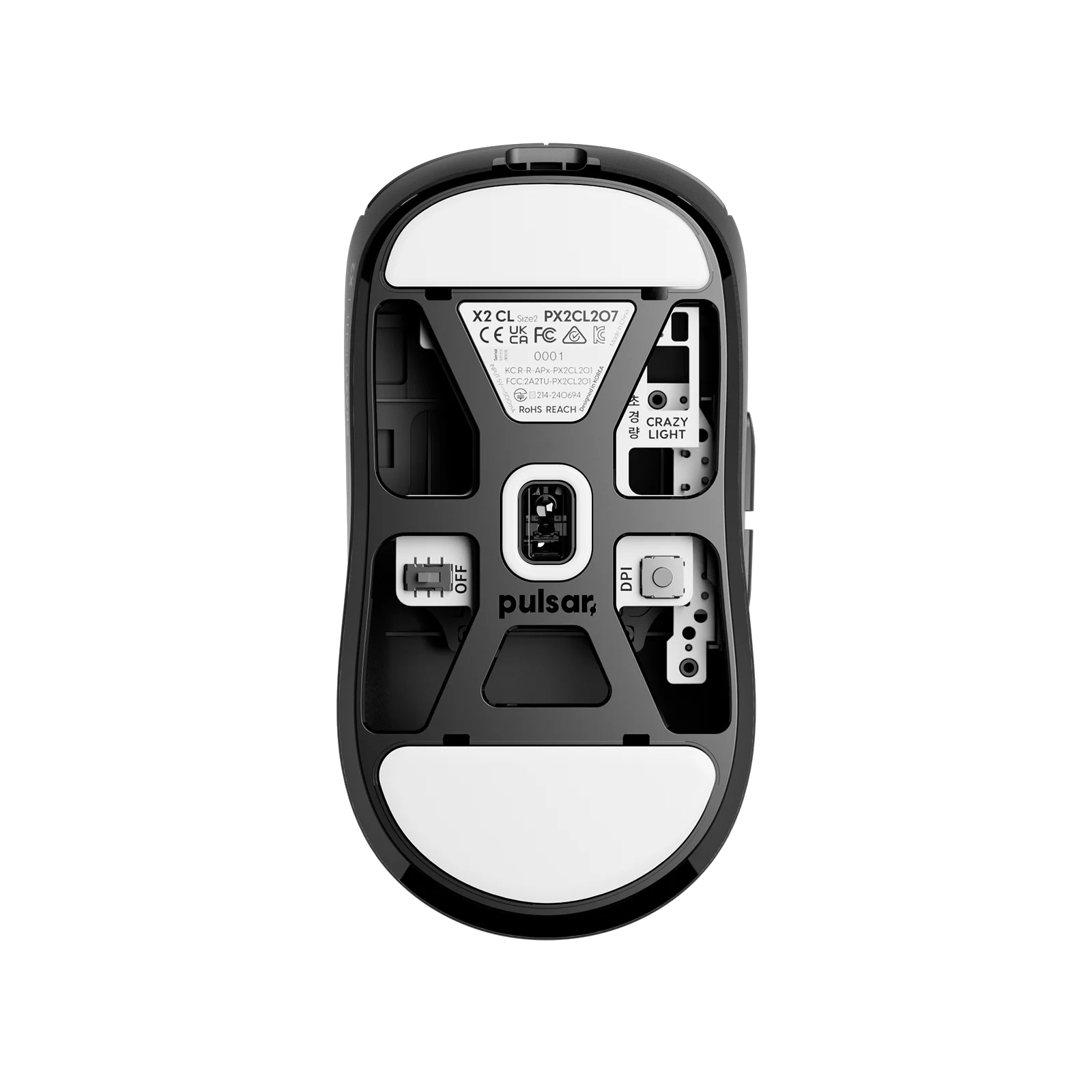 X2 CrazyLight Medium Gaming Mouse - Image 2