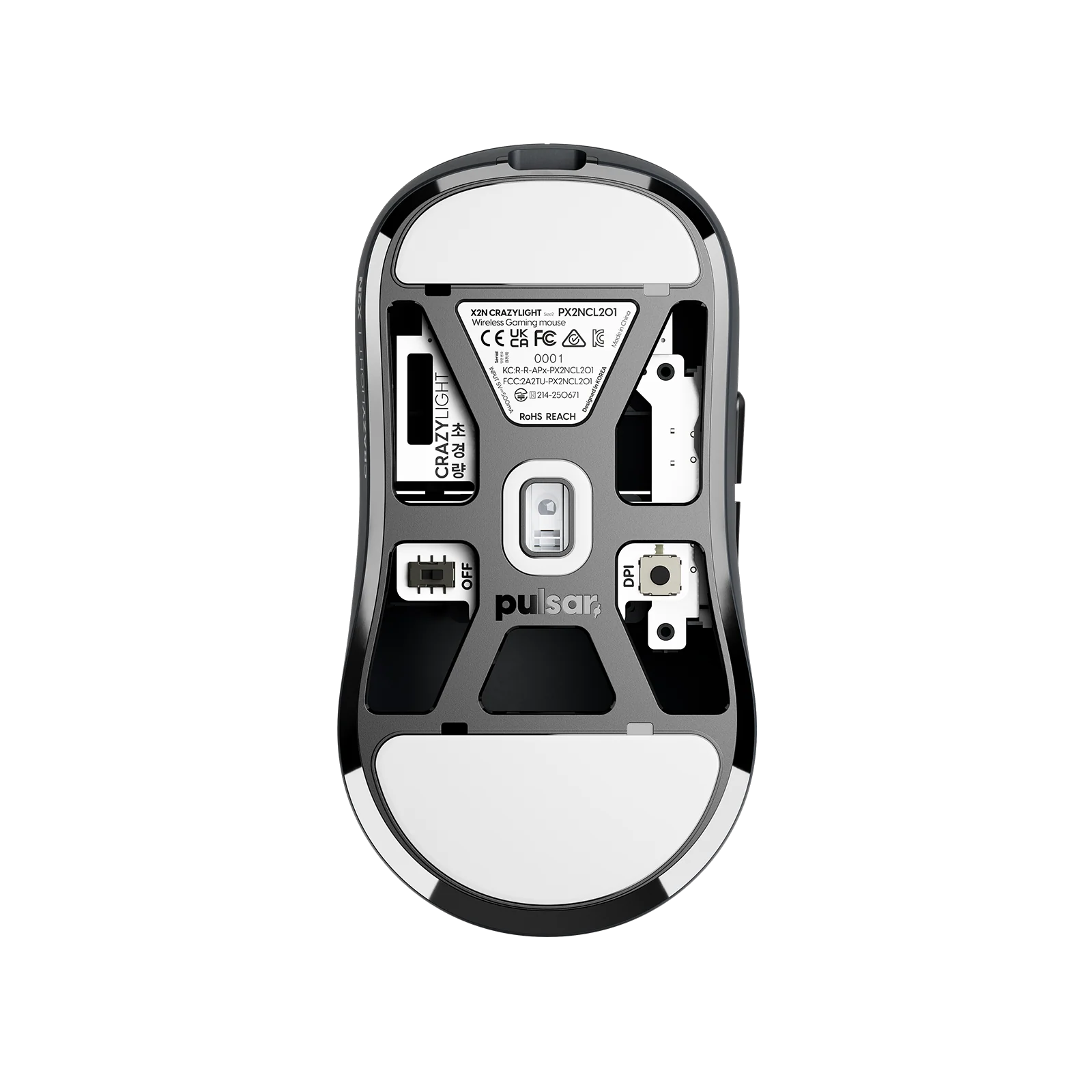 X2N CrazyLight Medium Gaming Mouse - Image 2